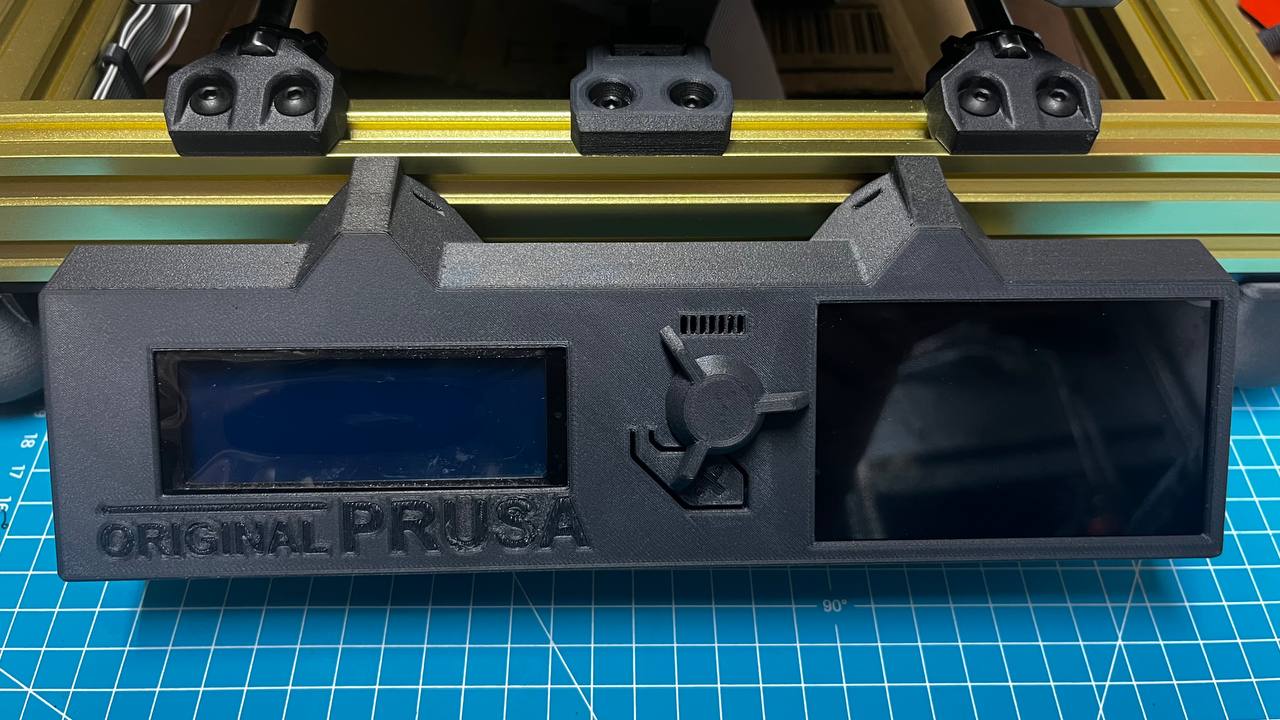 LCD + Hyperpixel 4" touchscreen cover (BEAR VERSION)