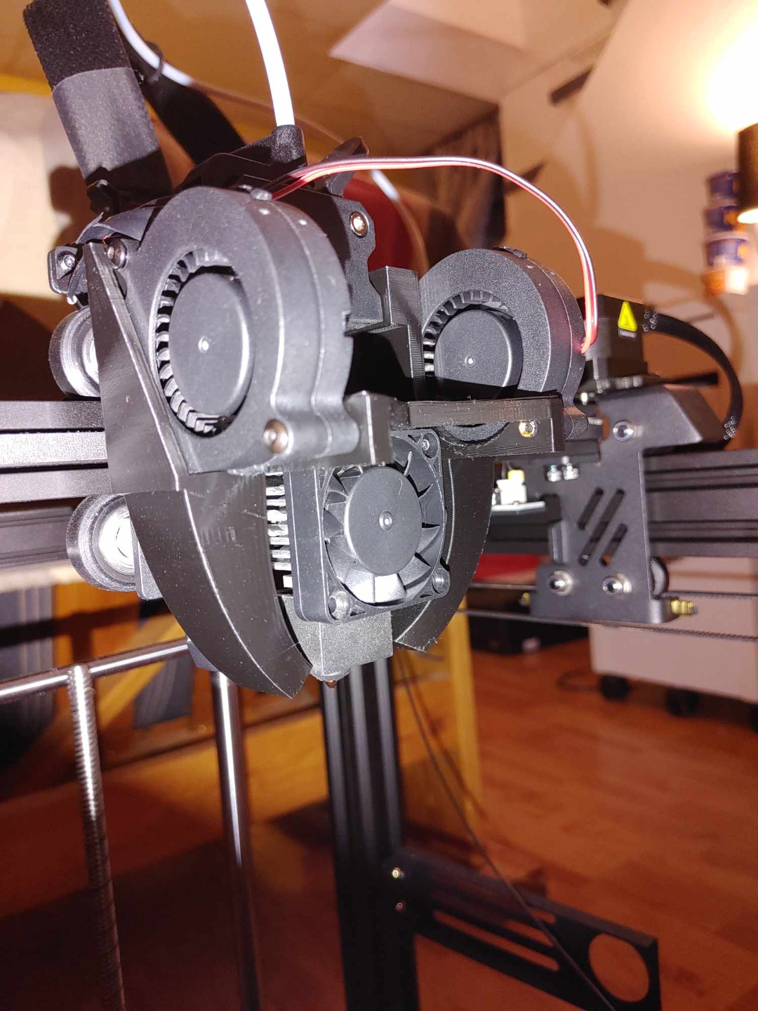 Ender 5 S1 dual cooling fans