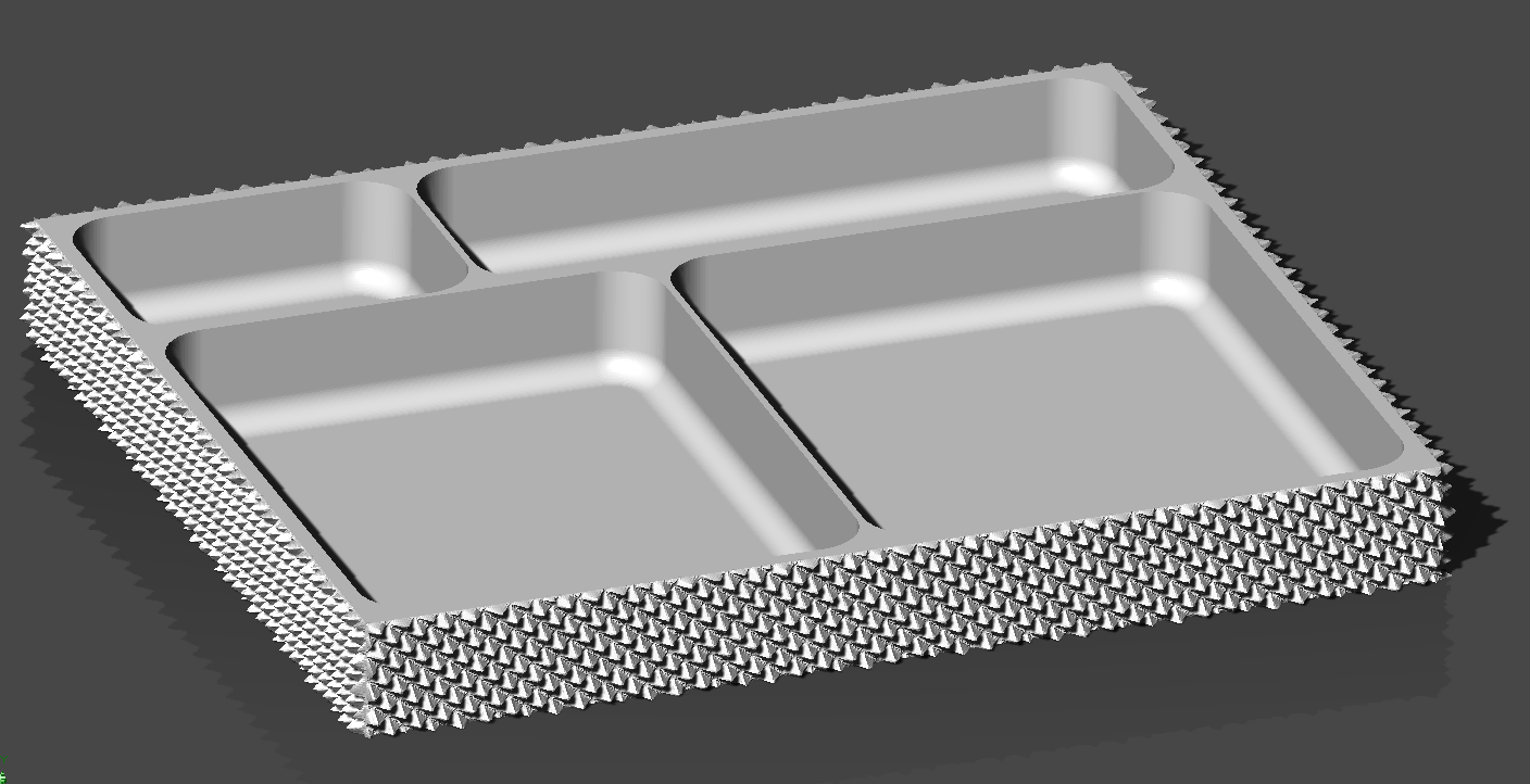 Knurled Bump Textured EDC/Valet Tray