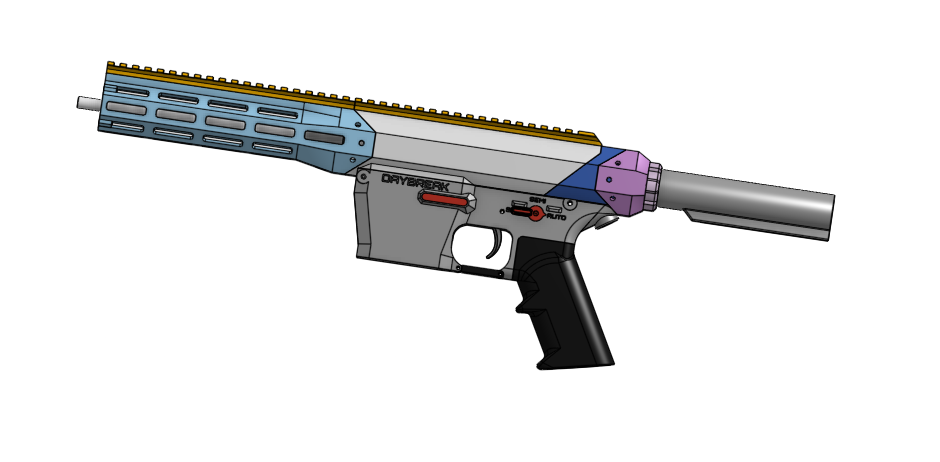 Airsoft MK3 Full Body For Gear Box Ver2