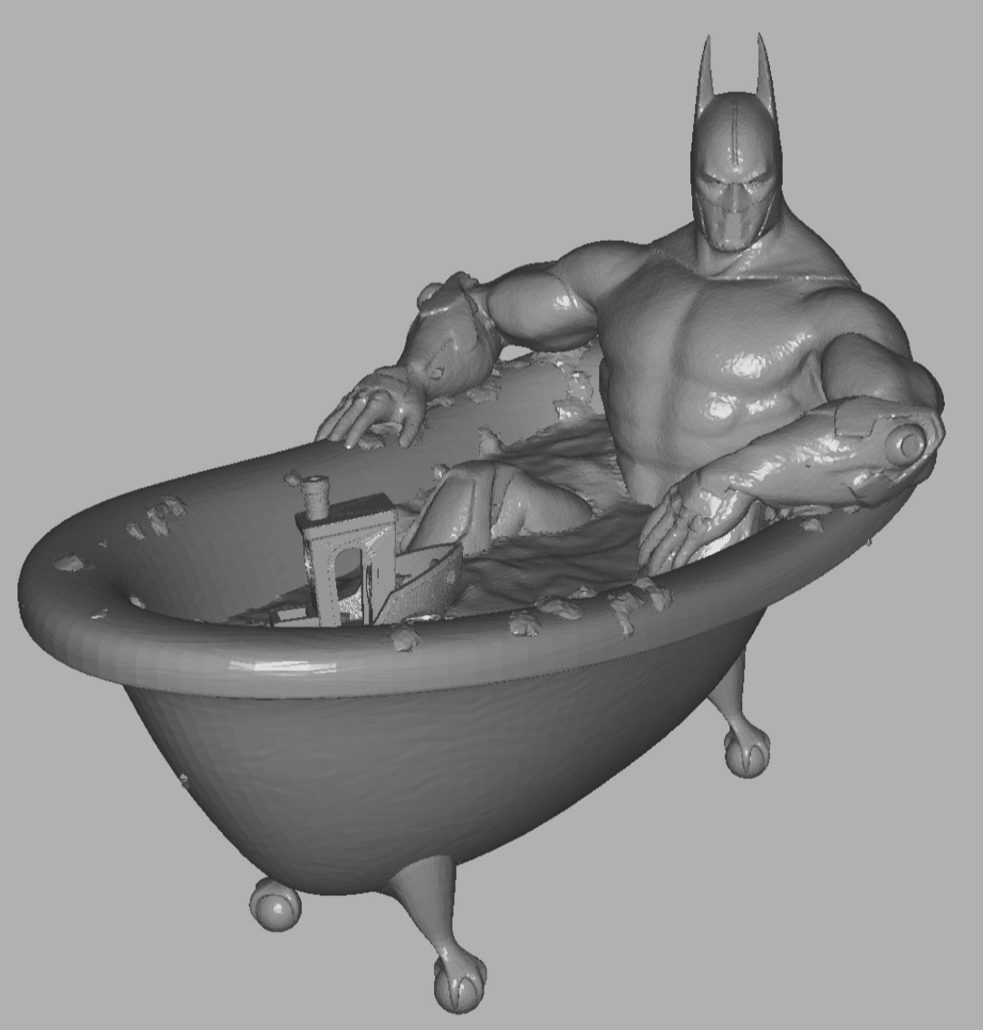 Bathman (Batman in bathtub)