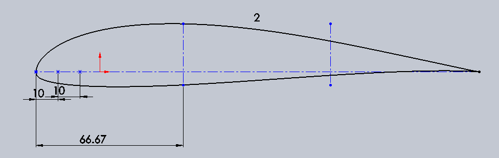 SD7062 Airfoil Drawing