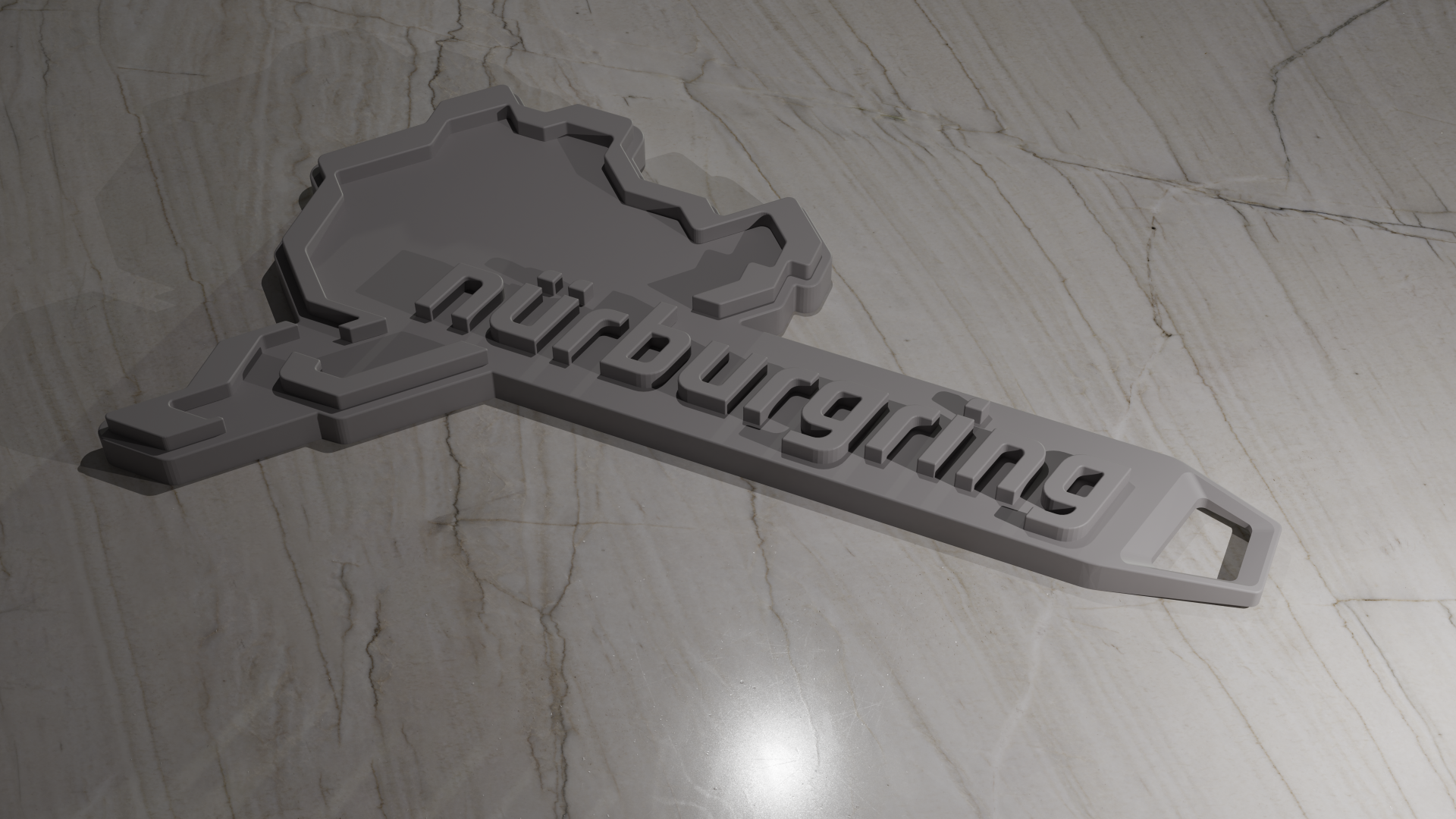 nurburgring key  ornament