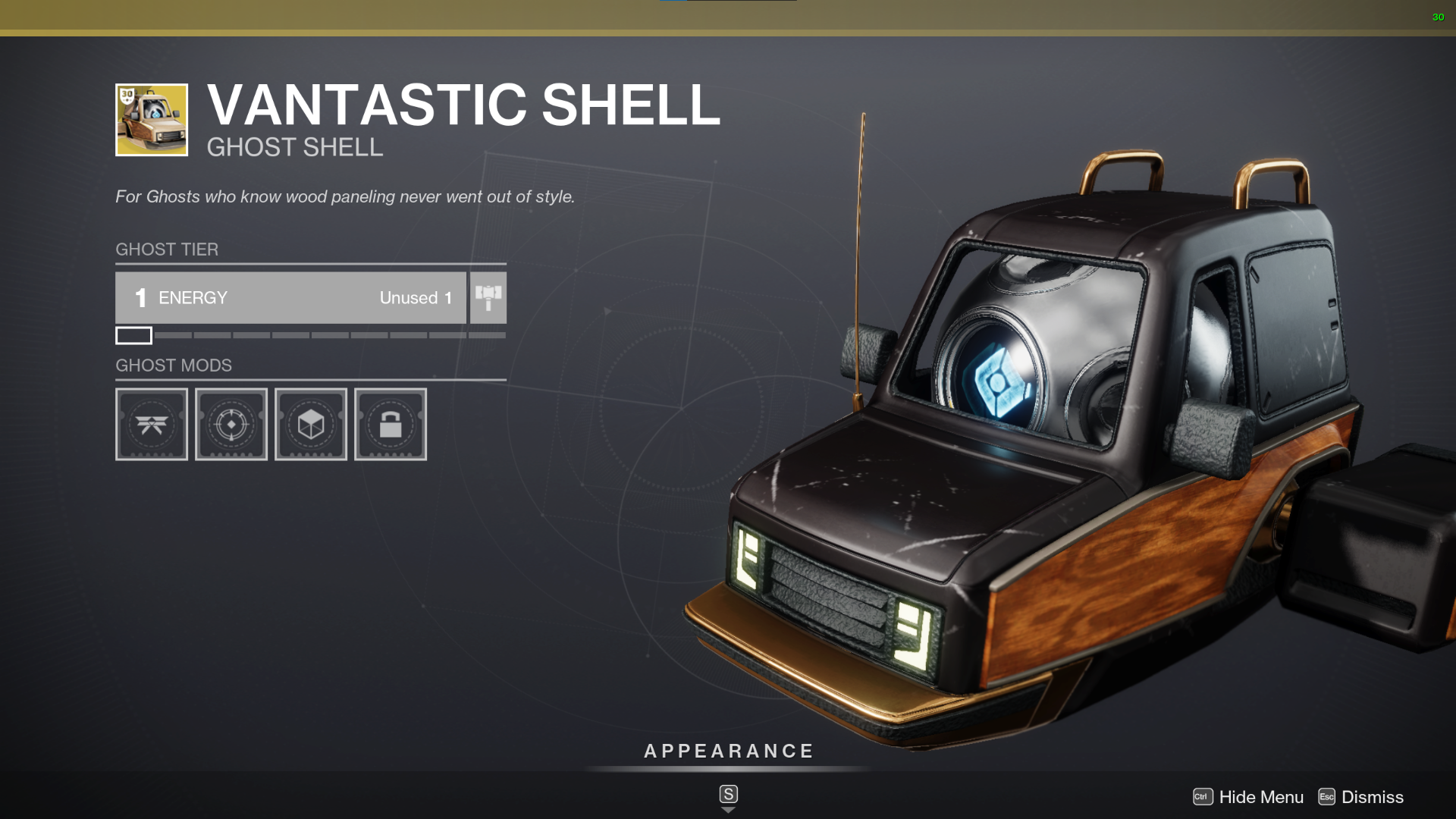 VANTASTIC SHELL