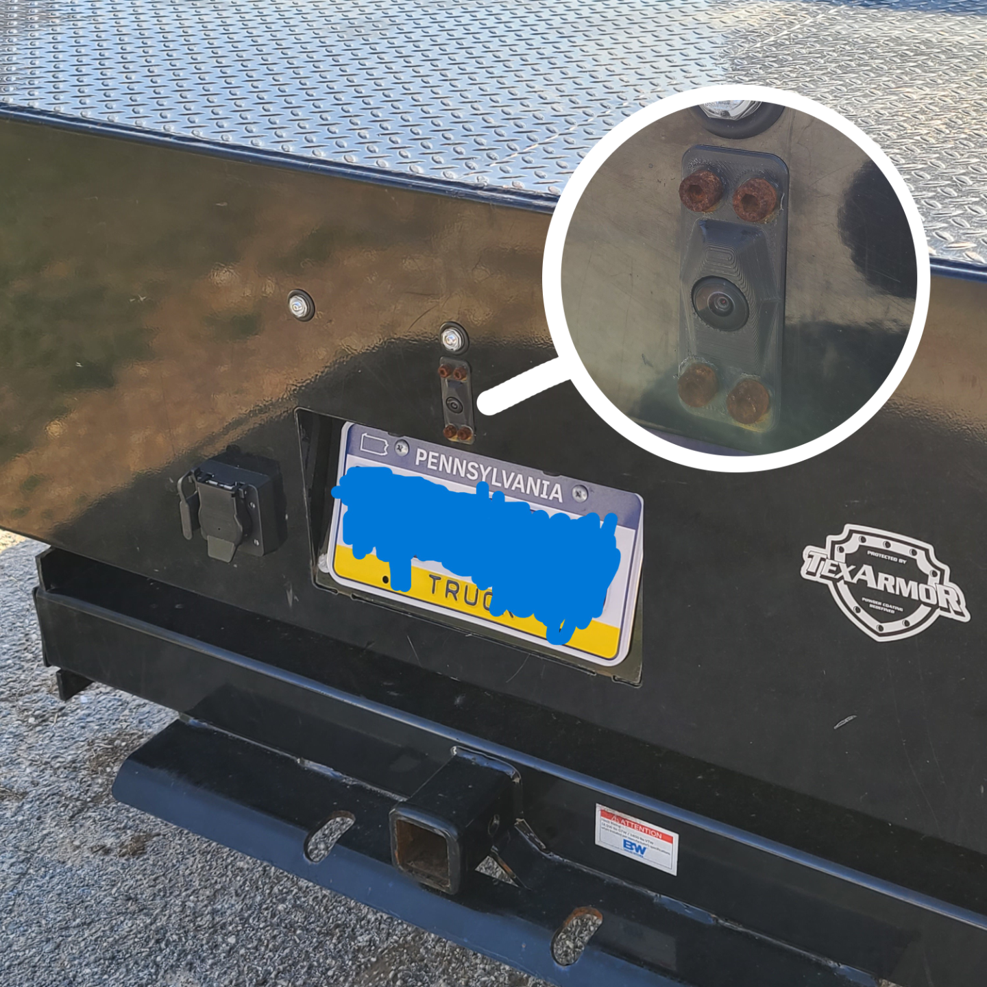 2024 ford camera flatbed mount
