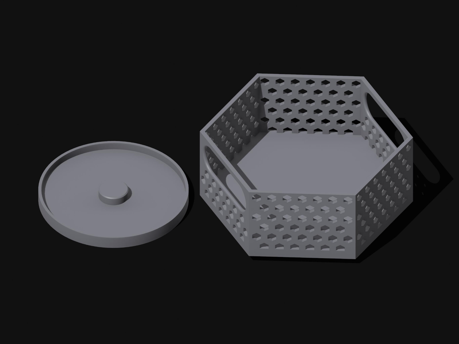 Hexagon Kitchen Turntable