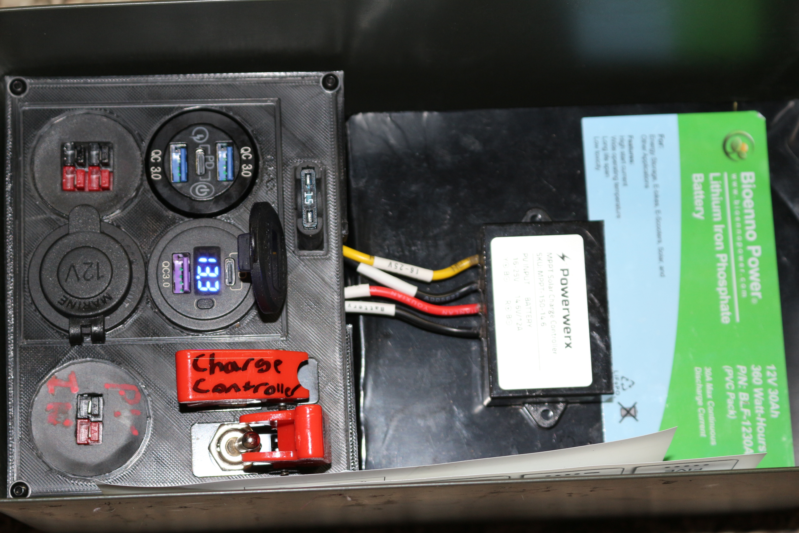Solar Battery Box