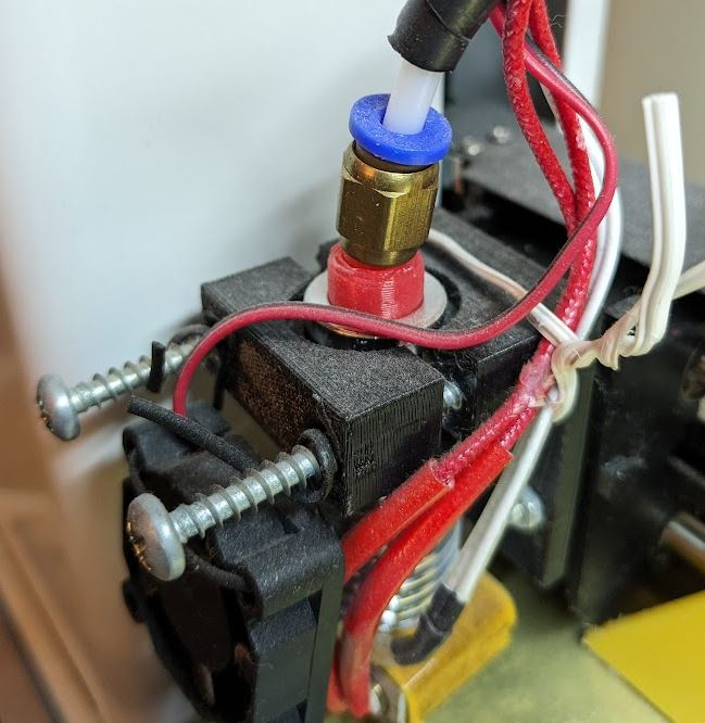 E3D V6 Hotend Filament Constrictor