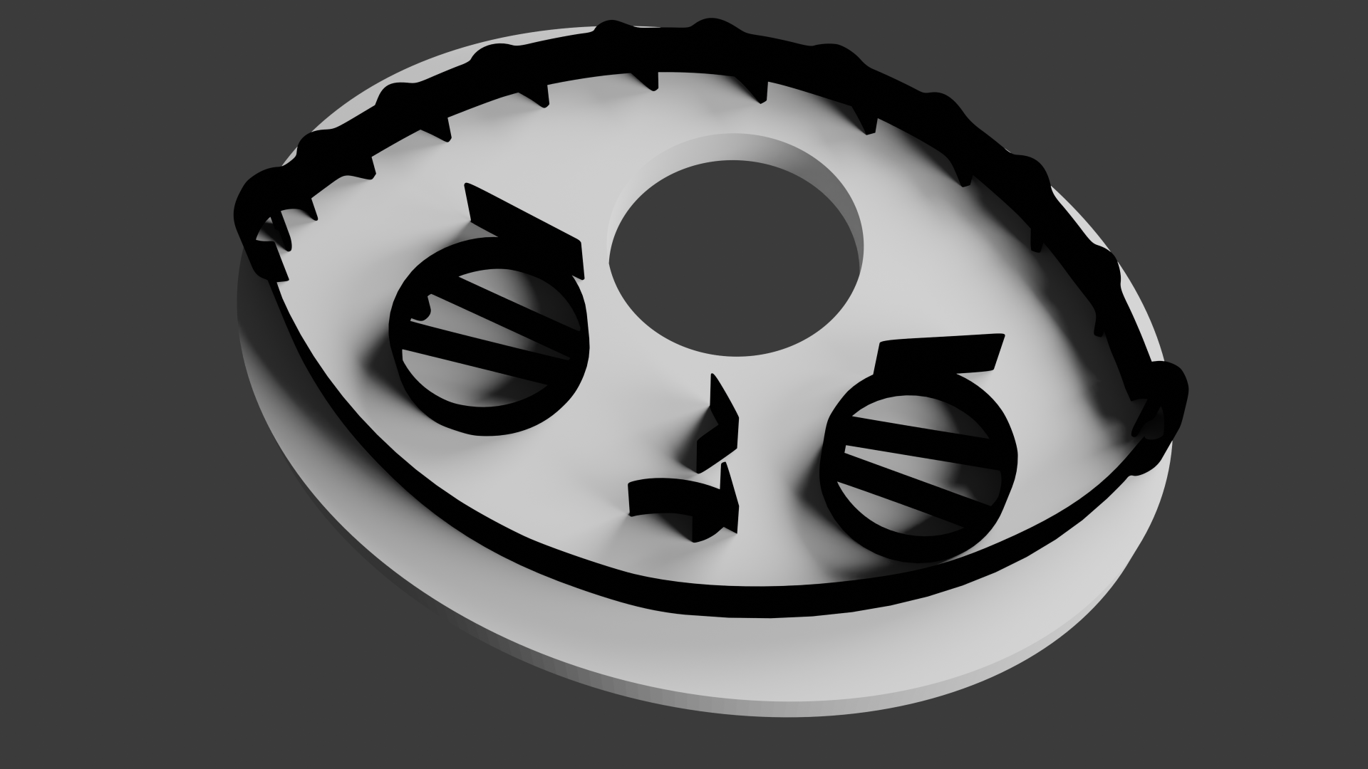 Stewie Griffin cookie Mold