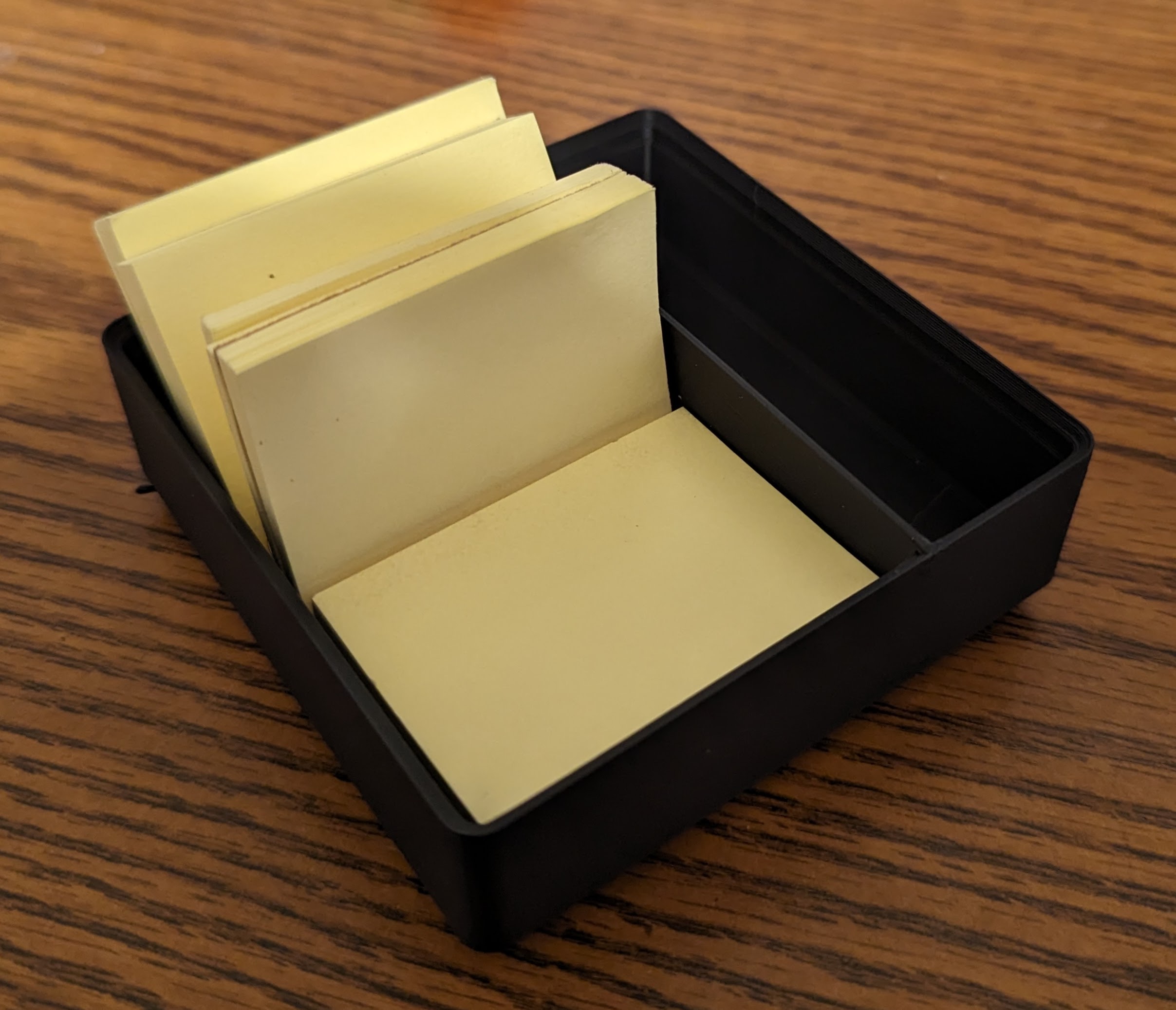 Gridfinity bin for small PostIt notes - 4x4