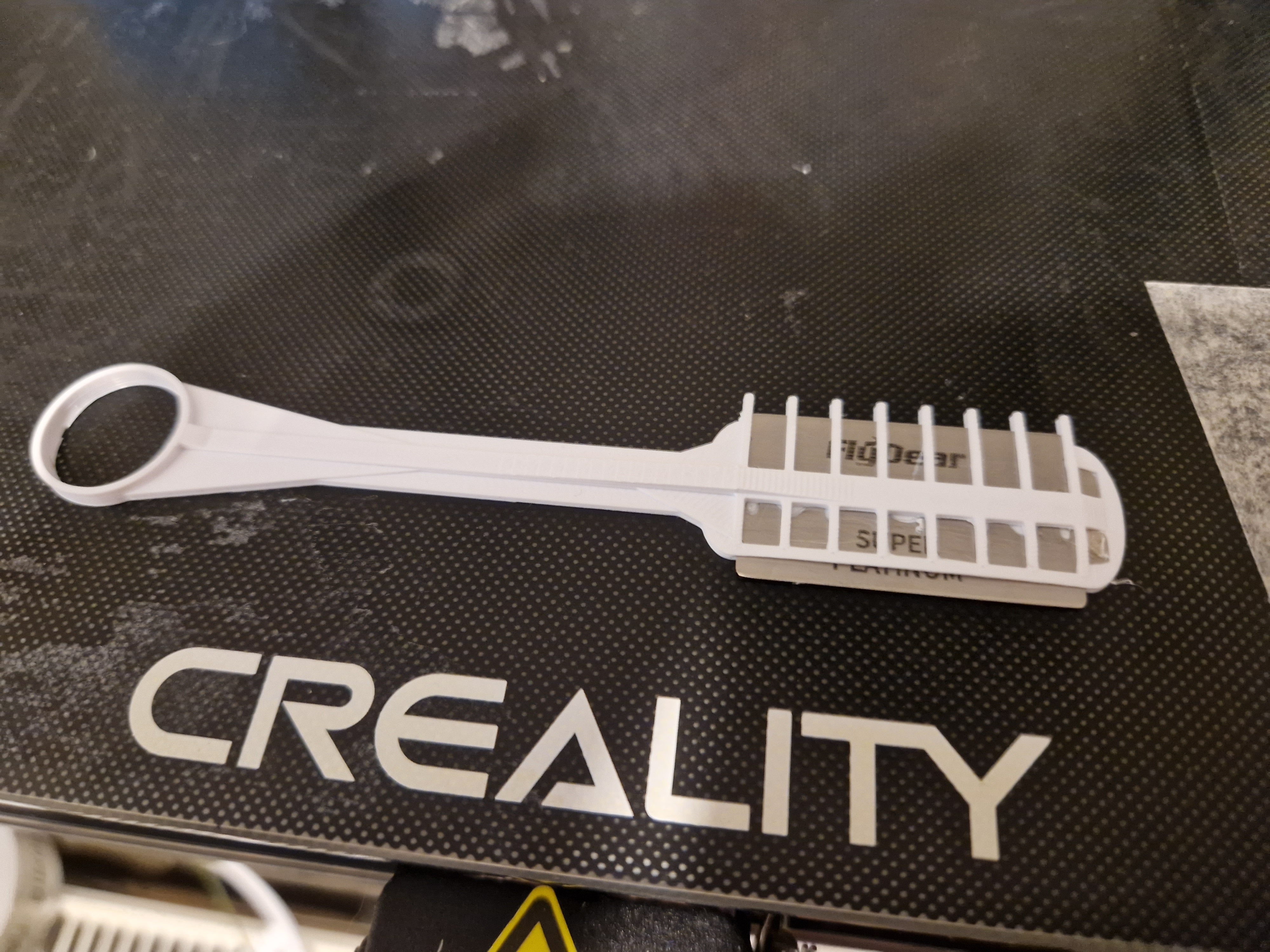 Print in place straight razor