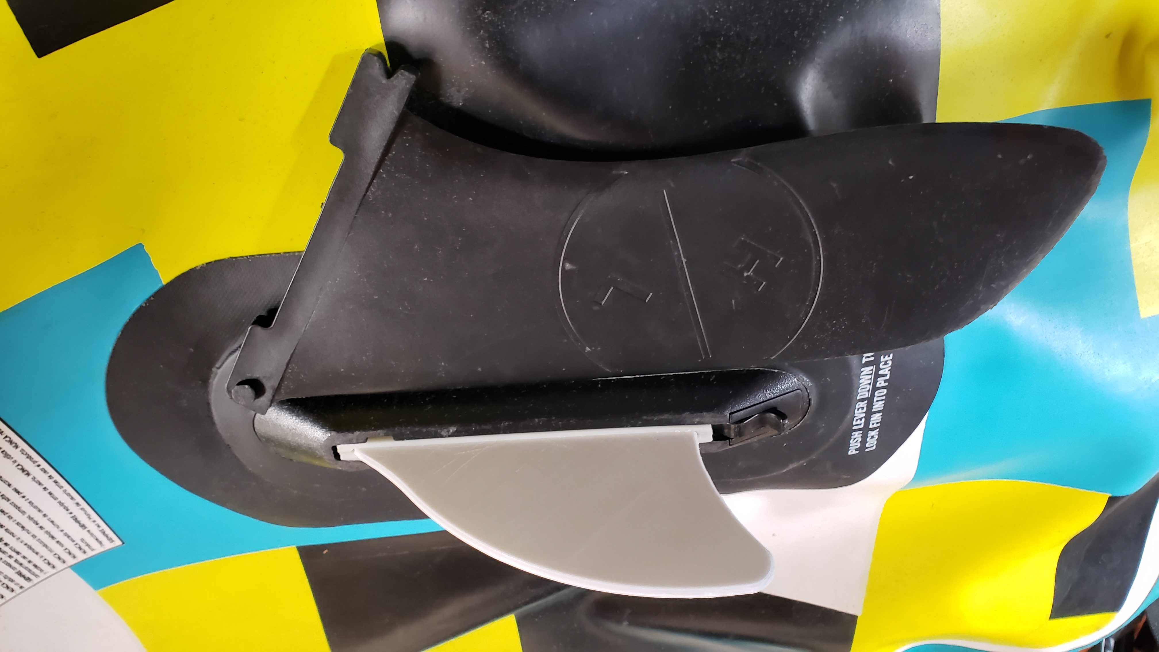 Fin 4 Hyperlite Elevation Stand Up paddleboard SUP