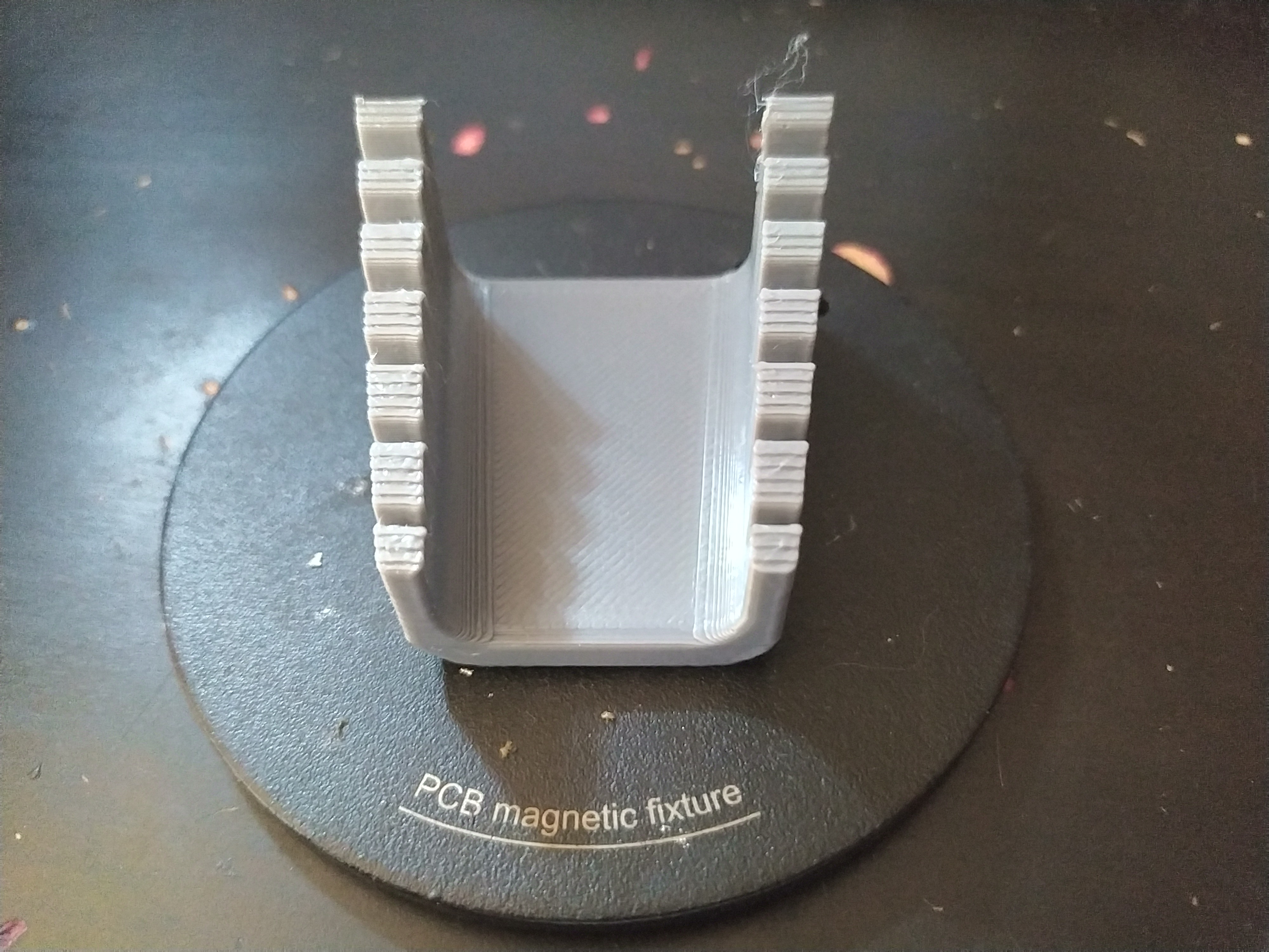 cable soldering jig w holes for 6x2 magnets