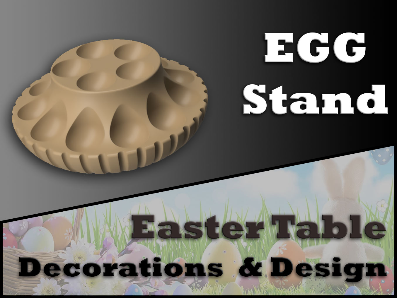 Easter Egg Stand