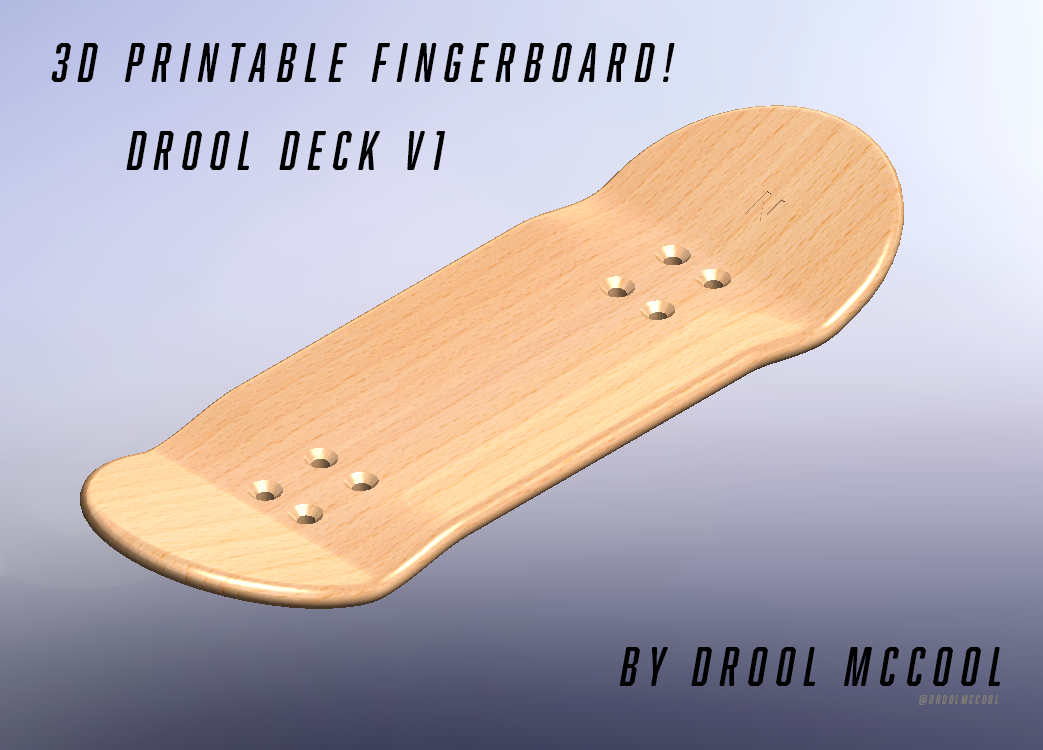 3D Printable Fingerboard