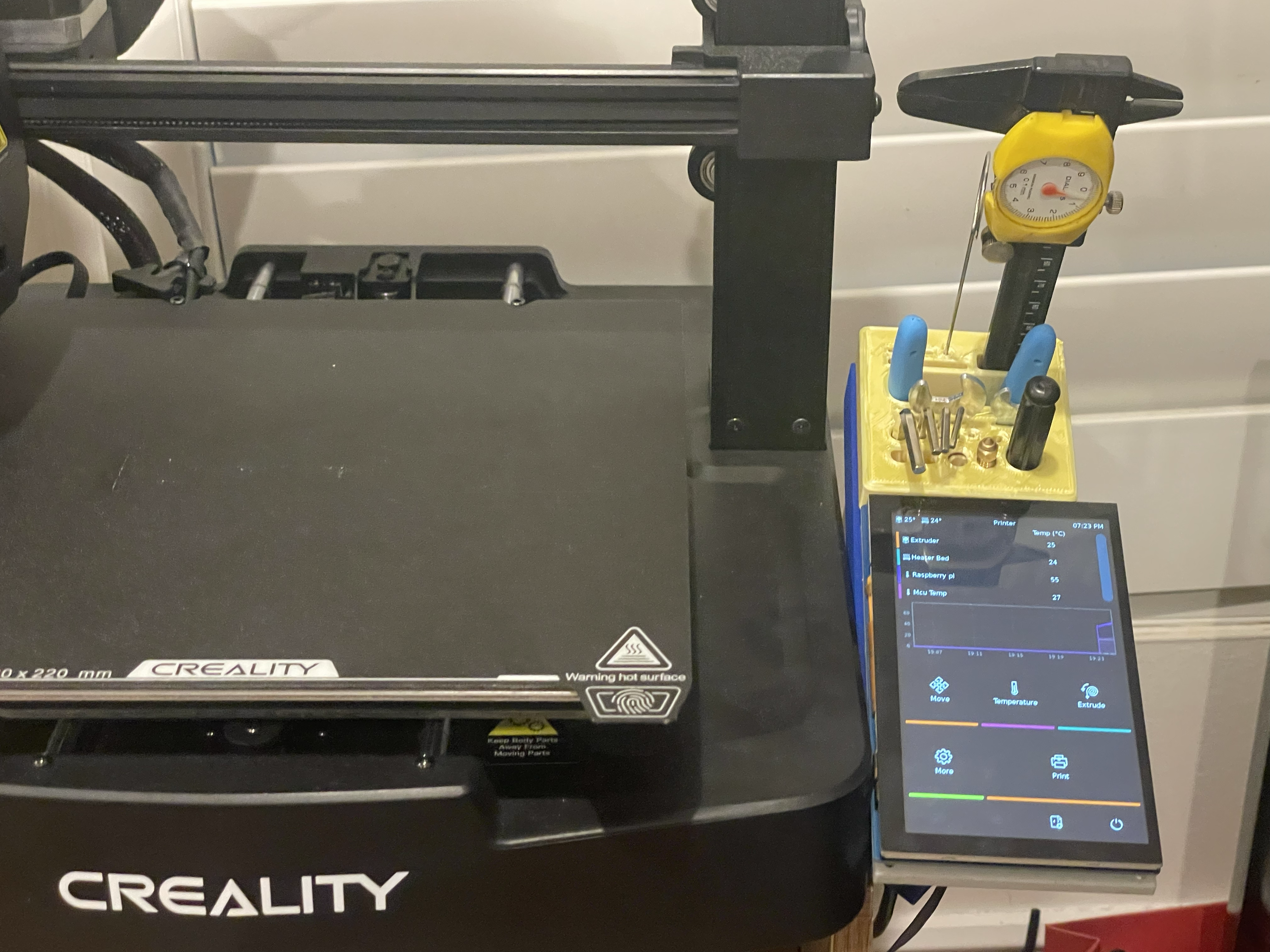 5 inch klipperscreen holder for ender 3 v3