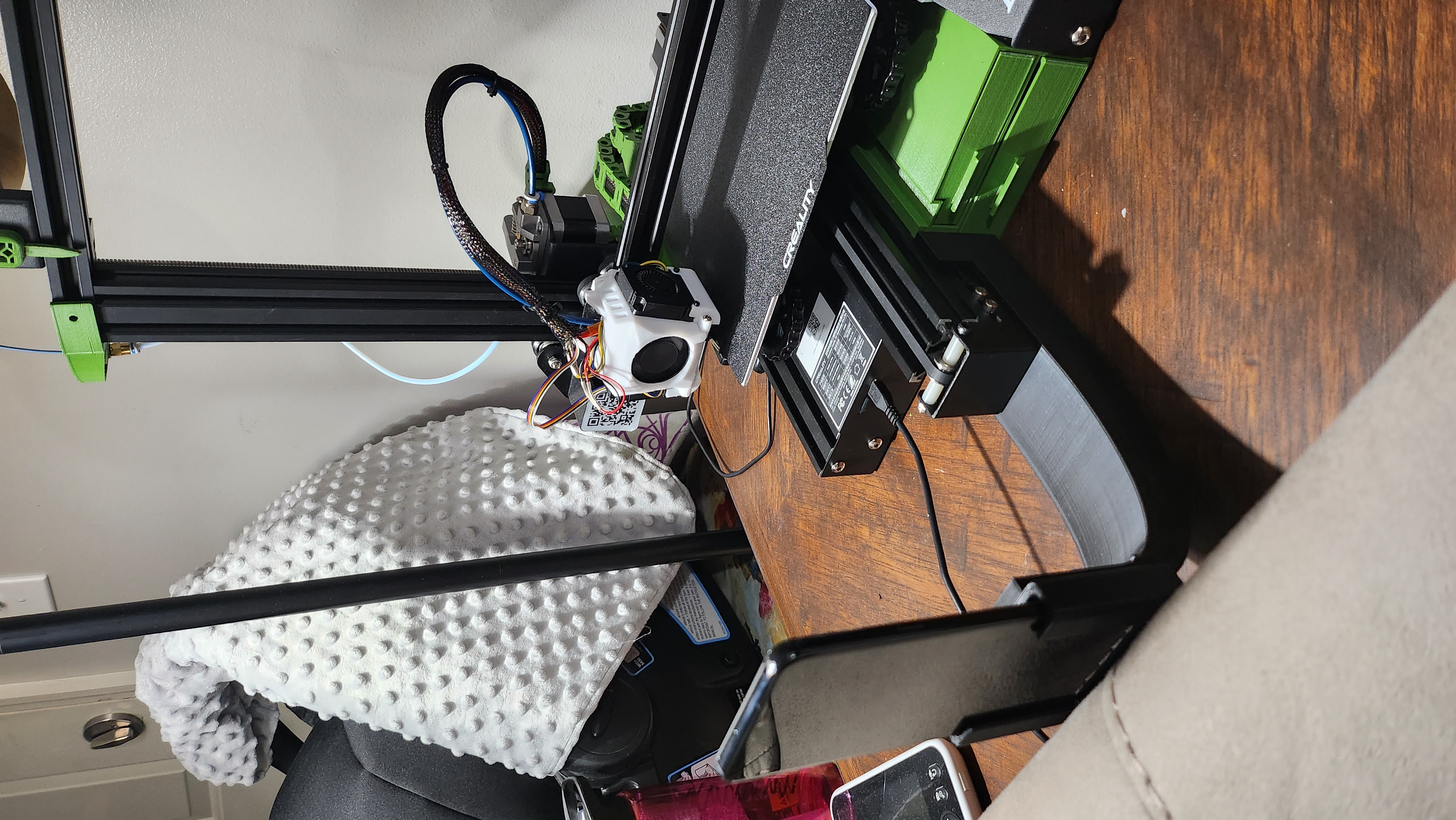 Ender 3 Pro Phone Mount LG G7 ThinQ