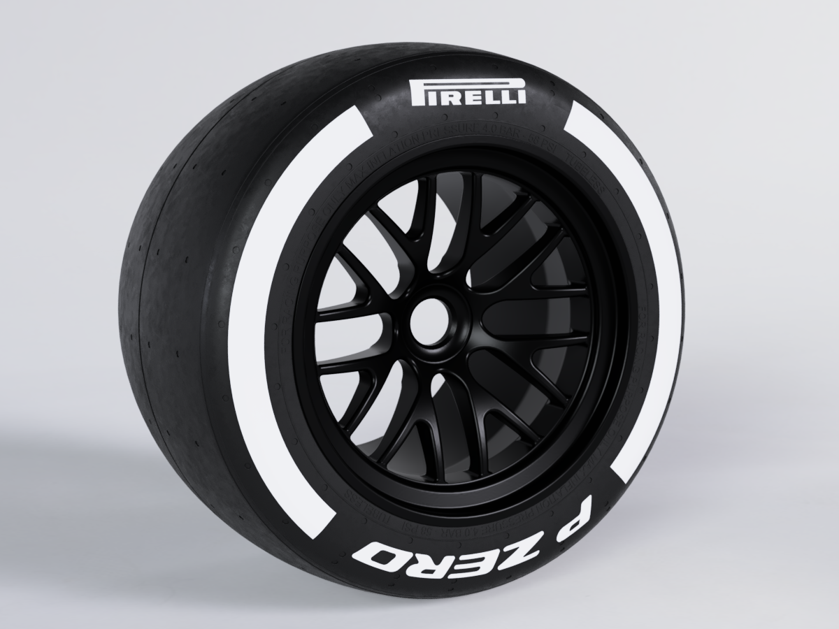 F1 Slick Tyre