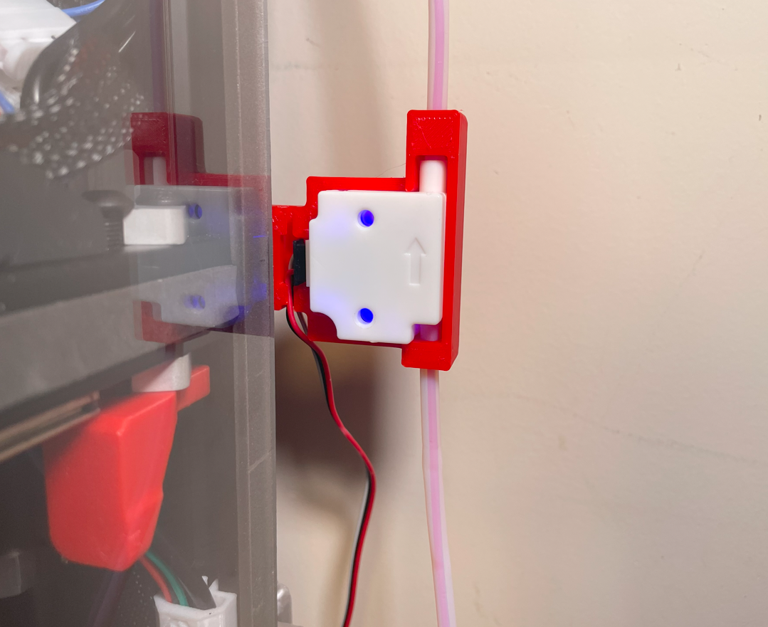 断料检测器支架，用于2020型材，filament sensor holder for 2020