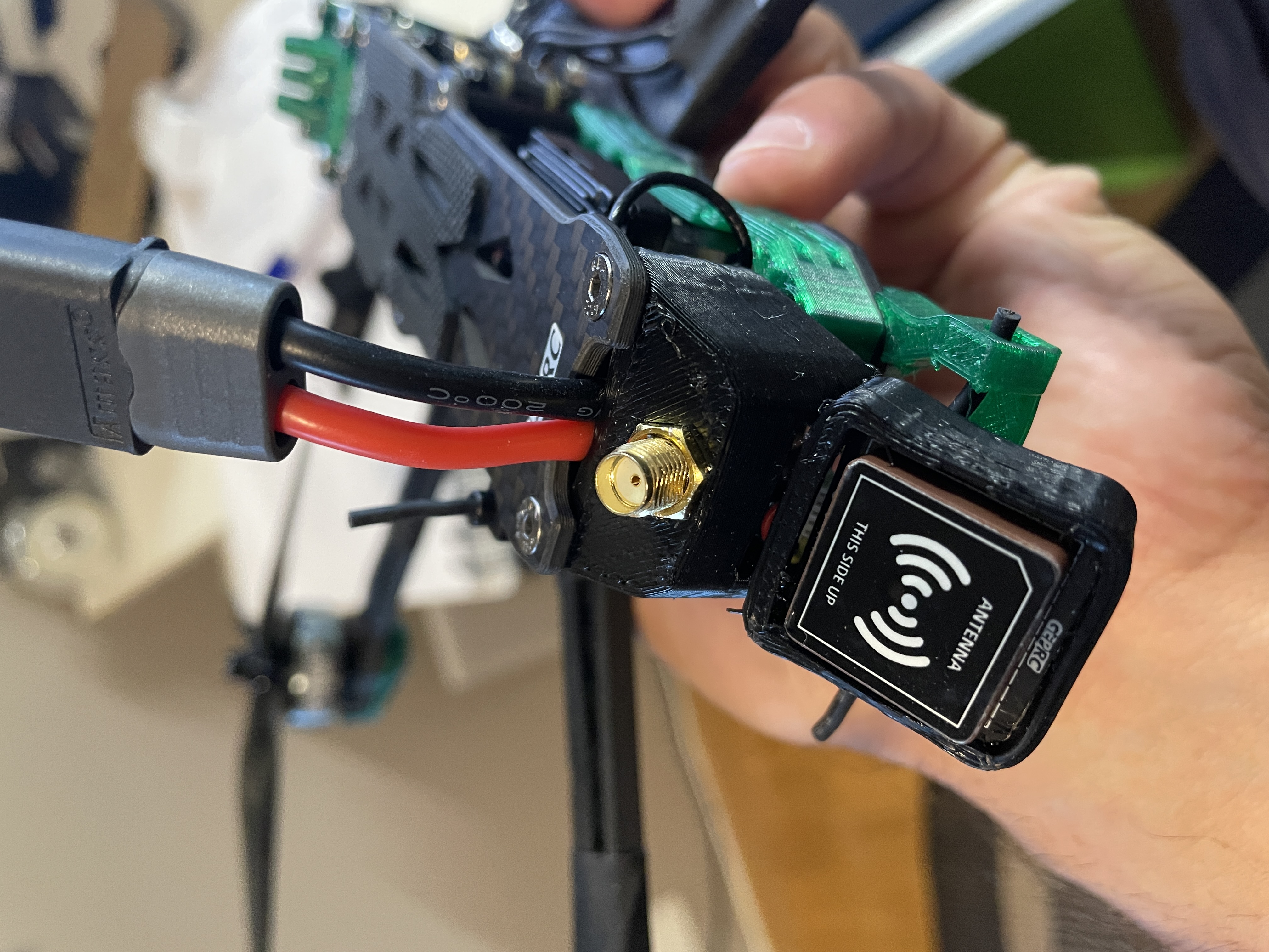 GEPRC Mark5 GPS and SMA mount