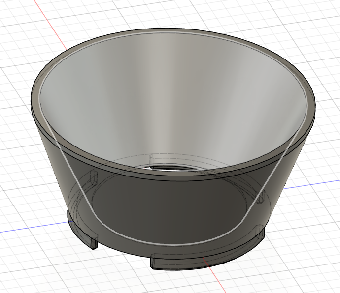 Espresso funnel for Casabrew