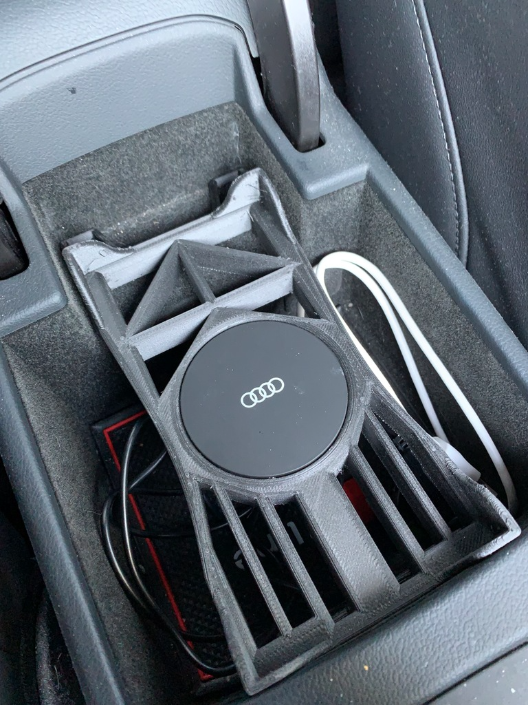 Audi Qi Charger Armrest Holder - A4 2013 or others