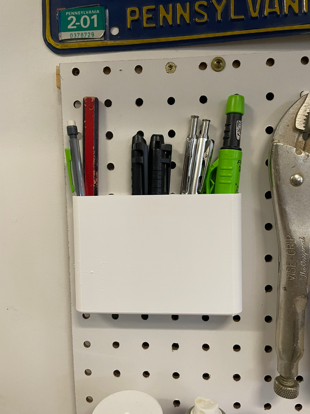 Pegboard Pencil Holder fits Pica Pencil