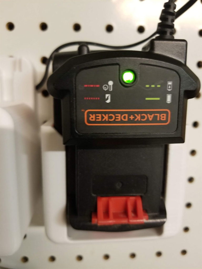 Black & Decker 20V MAX  Battery & Charger Holders
