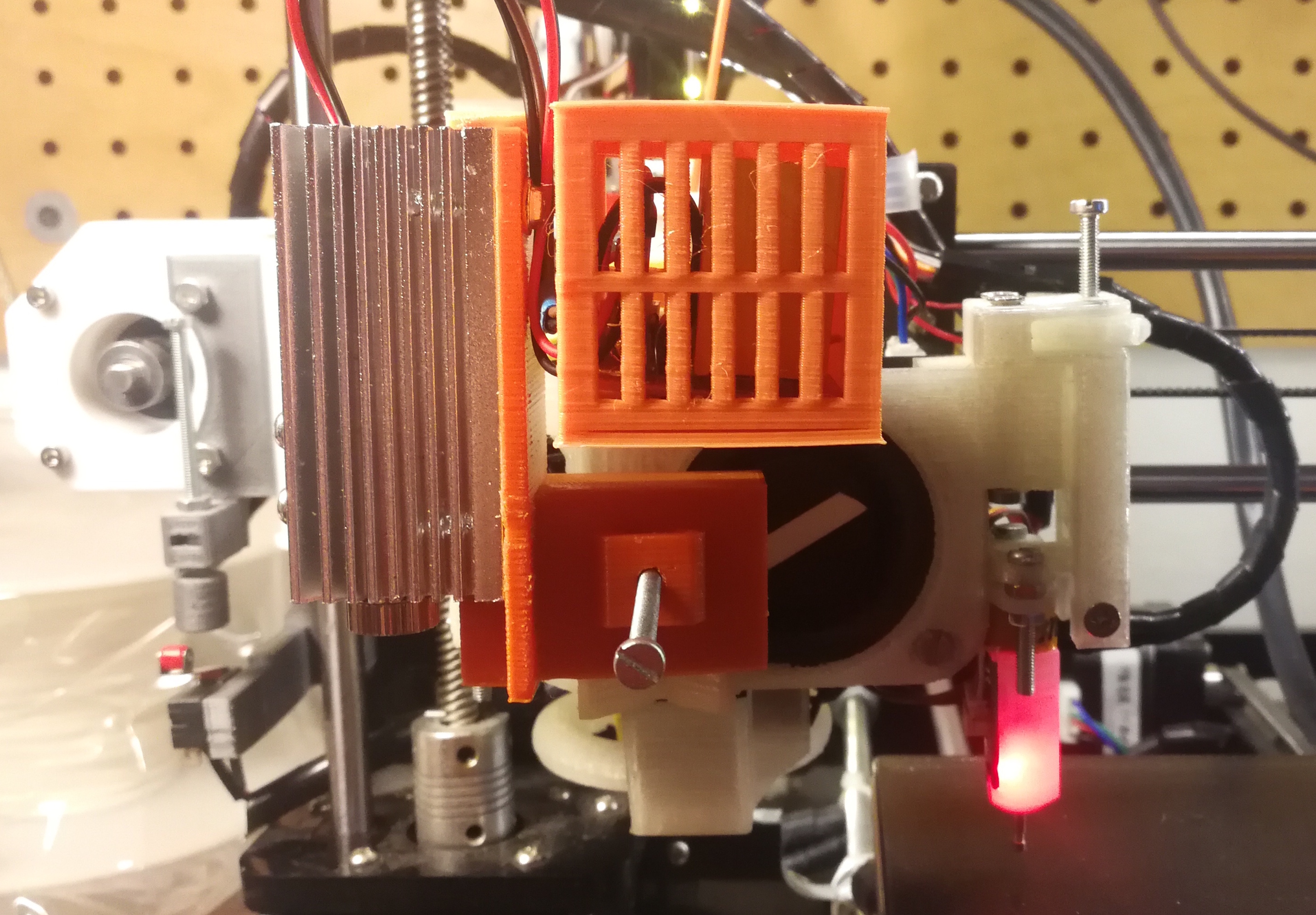 Anet A8 - Fan Mod - Laser Mount