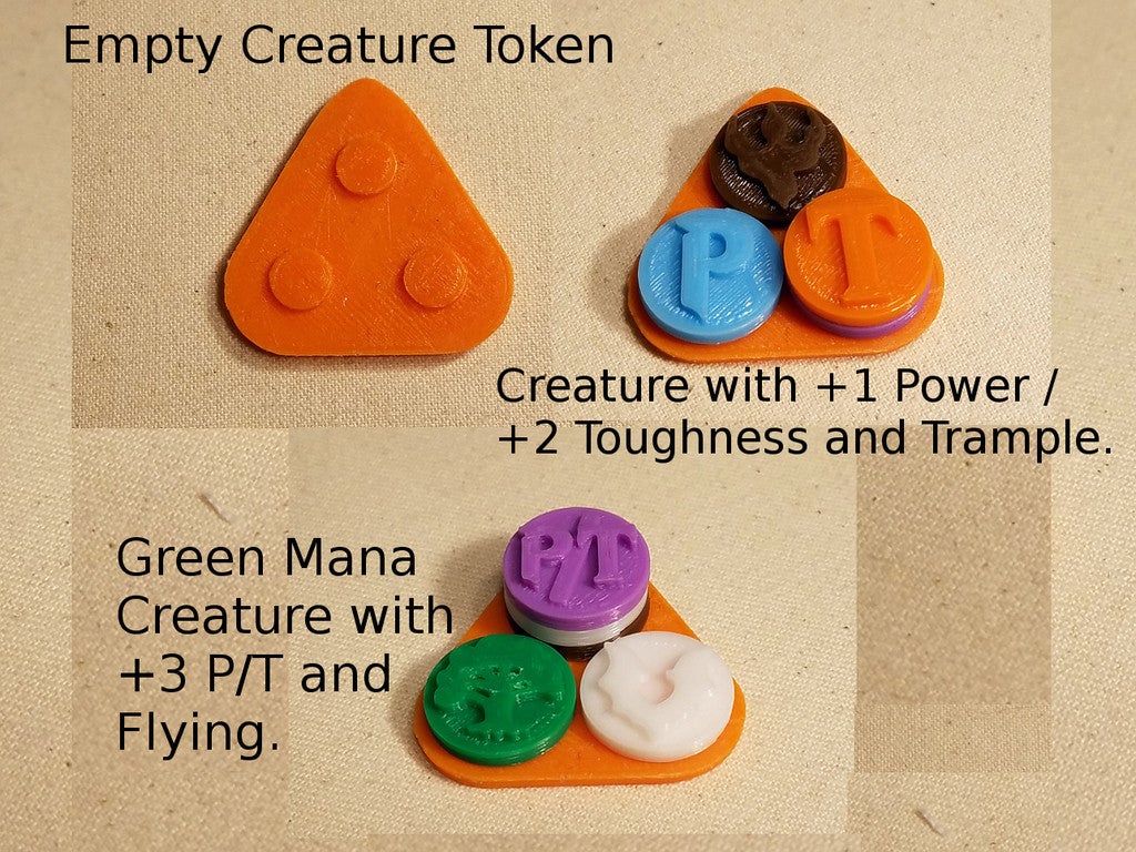 Magic: The Gathering Basic Creature Token