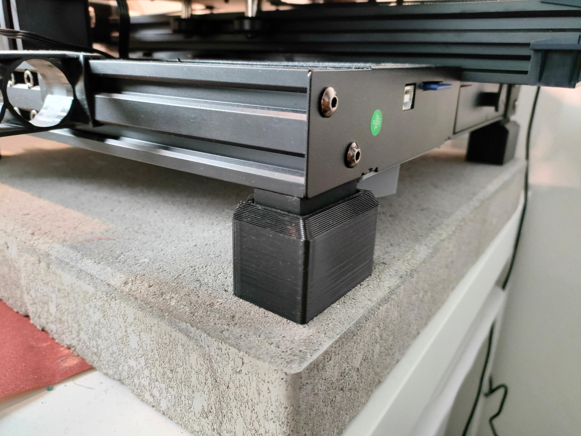 Printer Feet for Fan upgrade