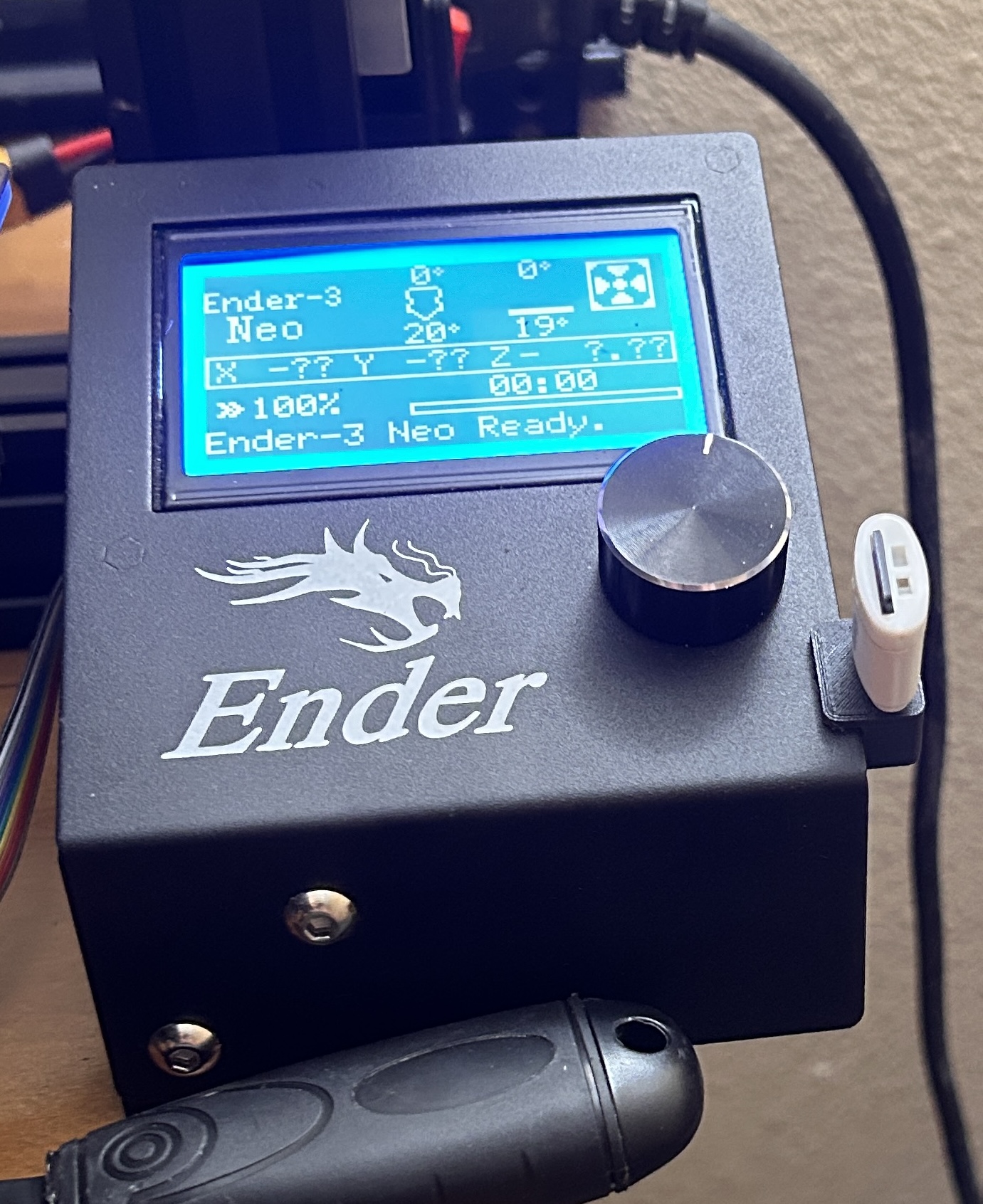 Ender 3 Neo USB Holder