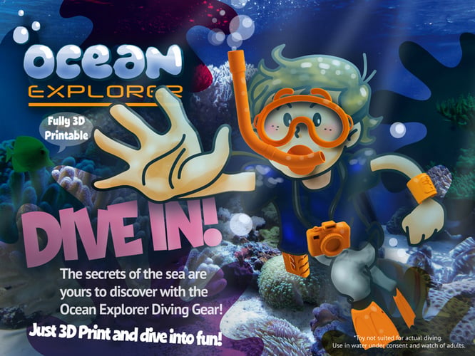 Ocean Explorer Diving Toy Kit