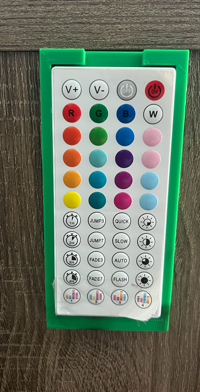 led remote holder
