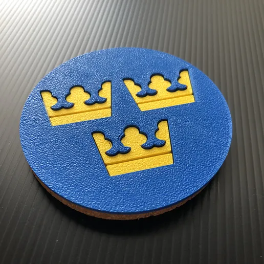 Sweden - Flag Beer Coaster