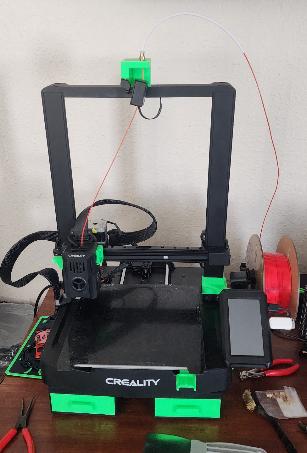 Ender 3 V3 SE/KE Fillament mount & runout mount