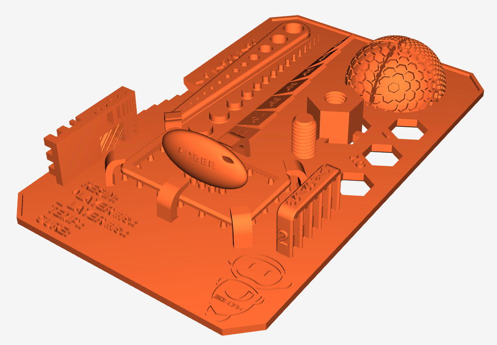 3Dwork SLA/Resin Calibration Test