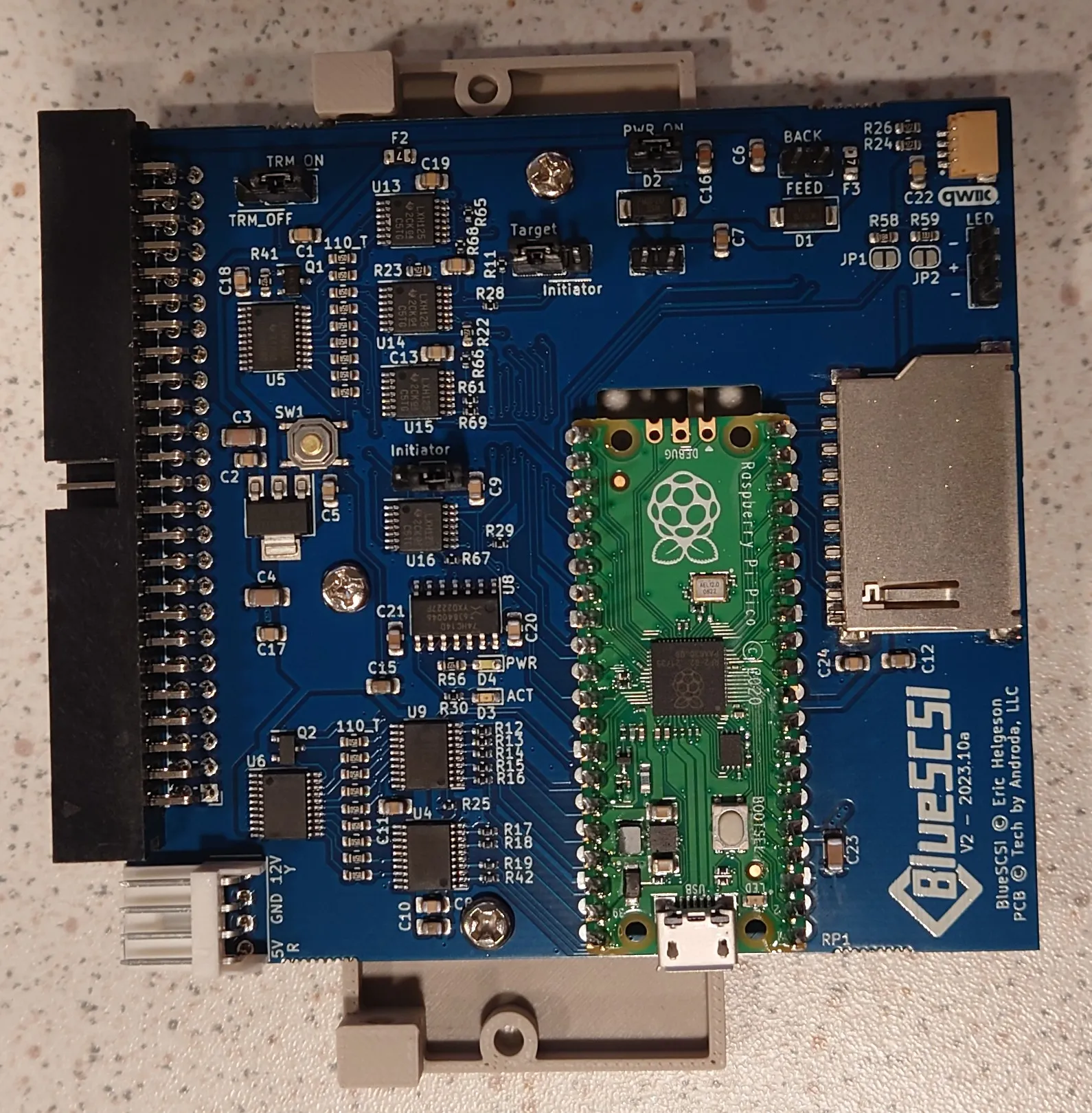 BlueSCSI v2 50pin Desktop Stock Case