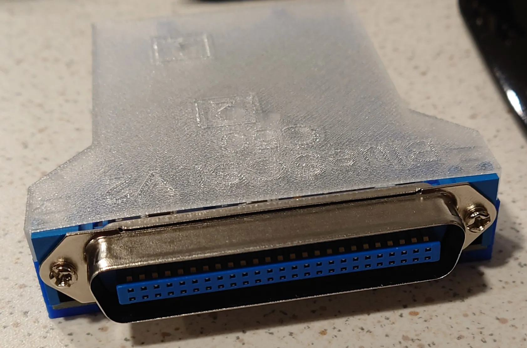 BlueSCSI v2 Centronics Stock Case 2023.03a