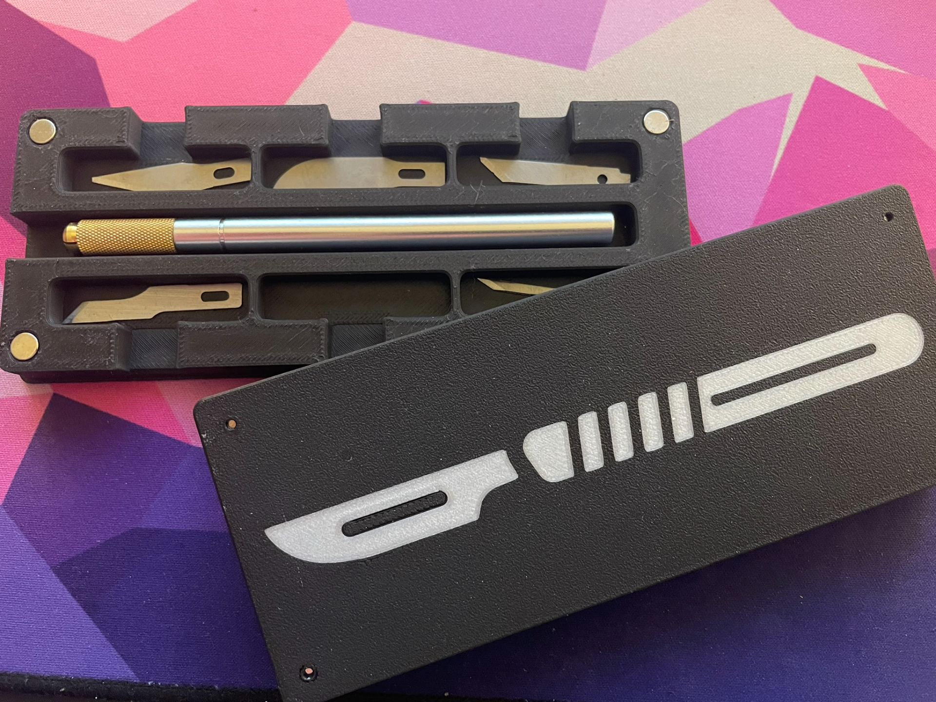 Exacto knife case