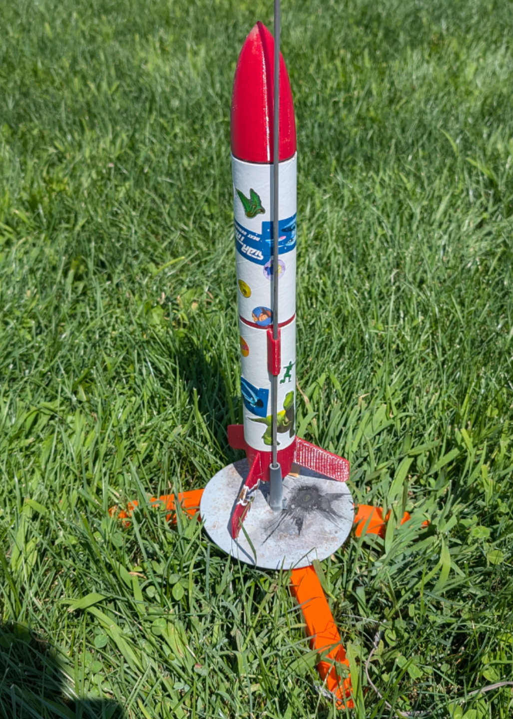 Toilet Paper Tube Model Rocket Kit