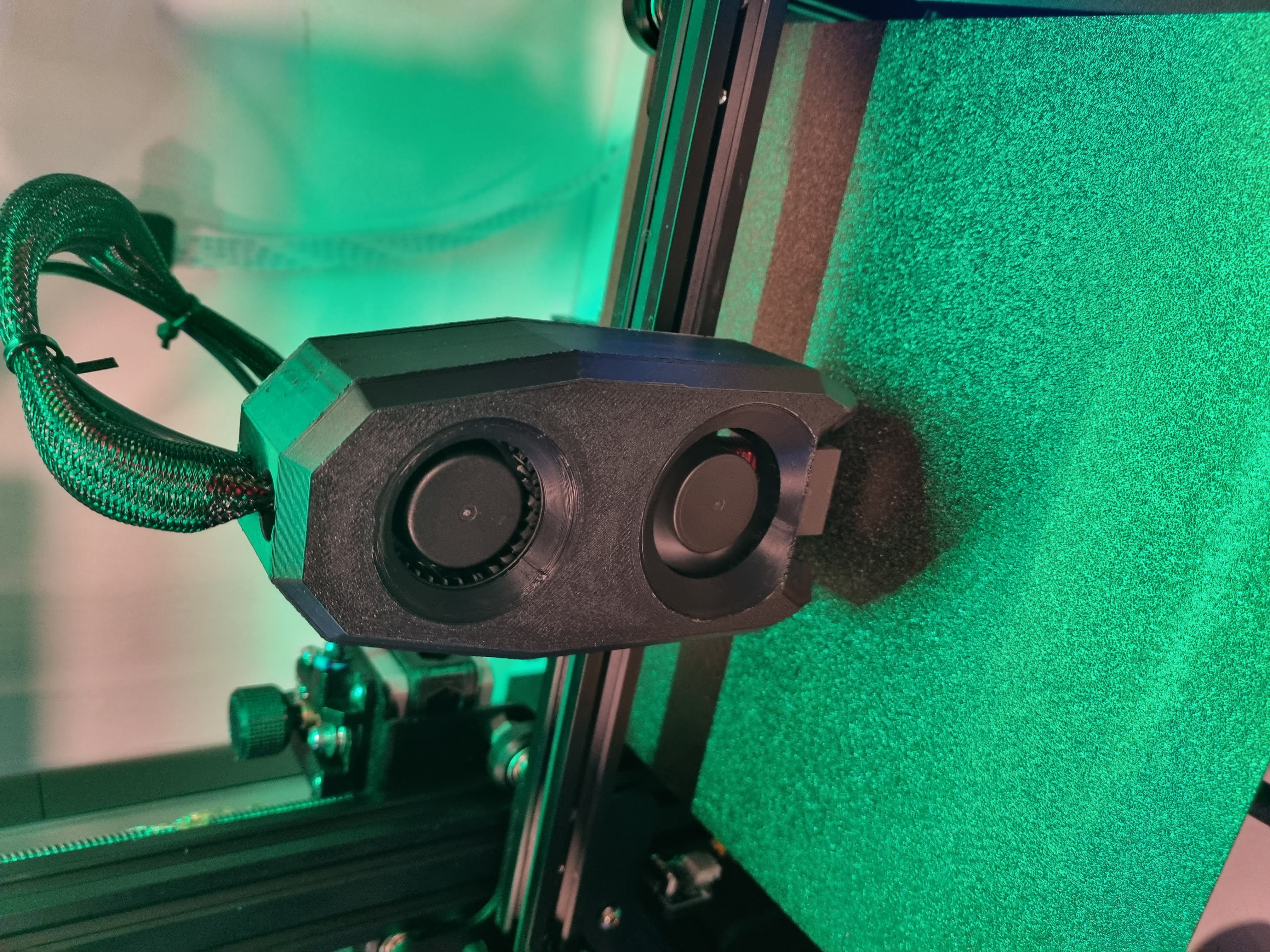 Ender 3/Pro, Fan Duct Voron style