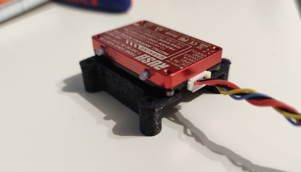 Rush Tank Solo Mount / FPV 20mm to 30mm Raiser