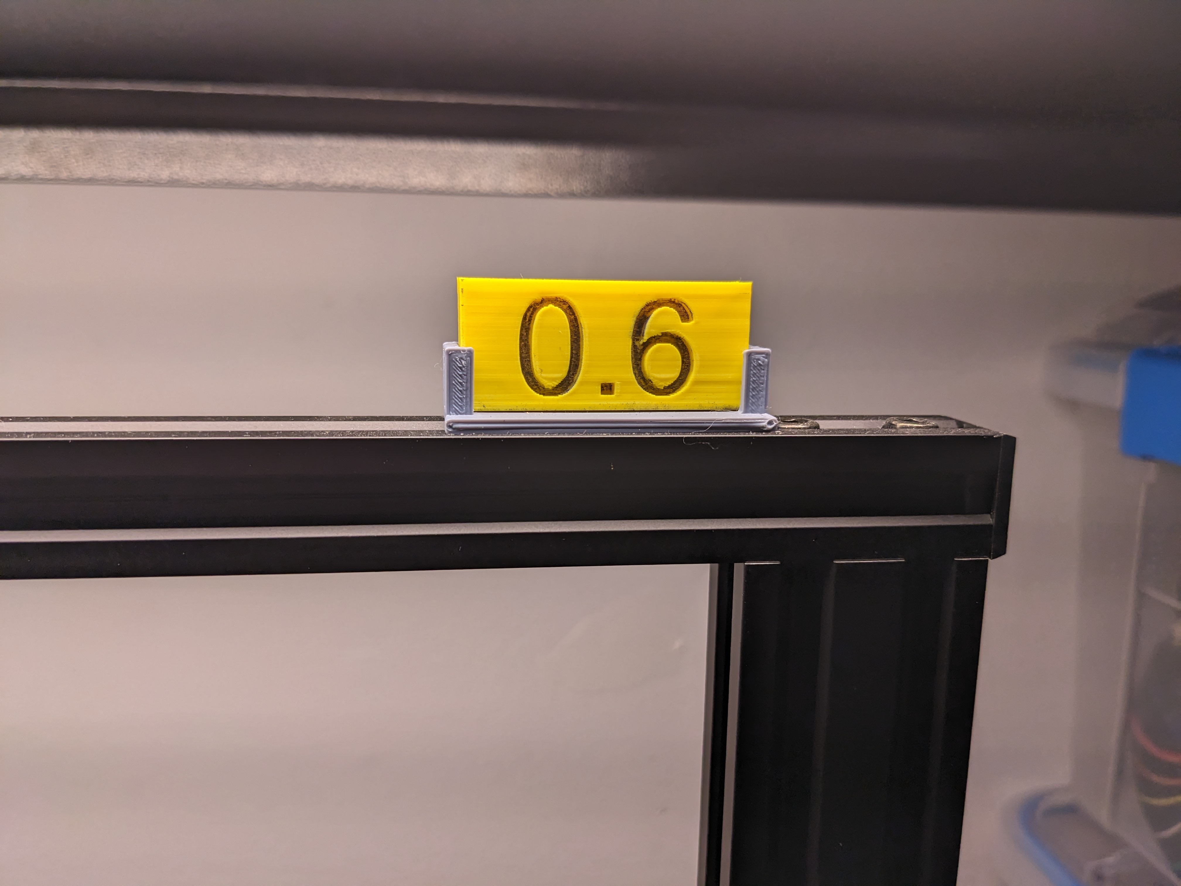 Nozzle Size Label