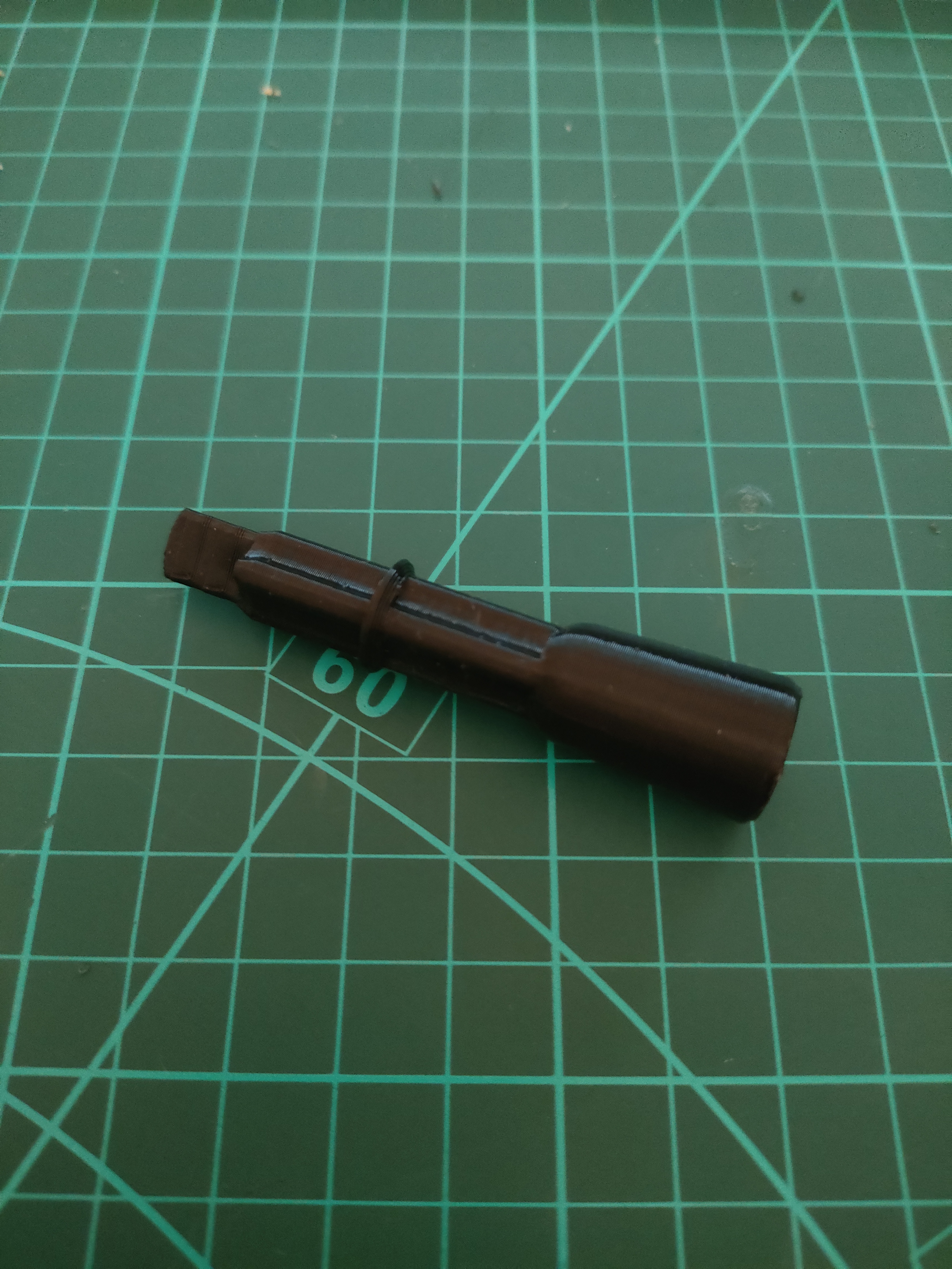 Tire valve cap removal tool with tire depth gauge