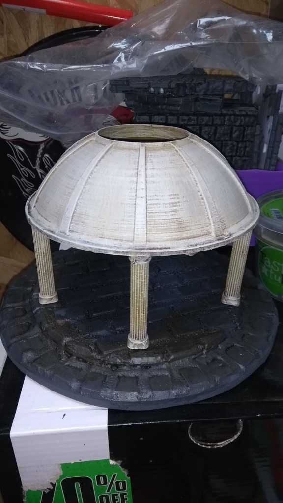 Temple Dome for Wargaming