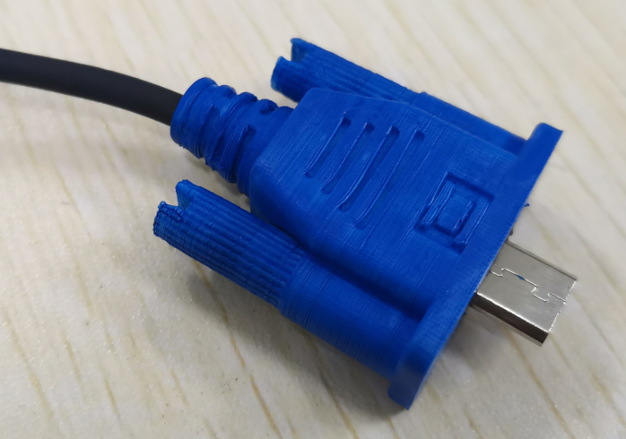 VGA USB data/charging cable cover