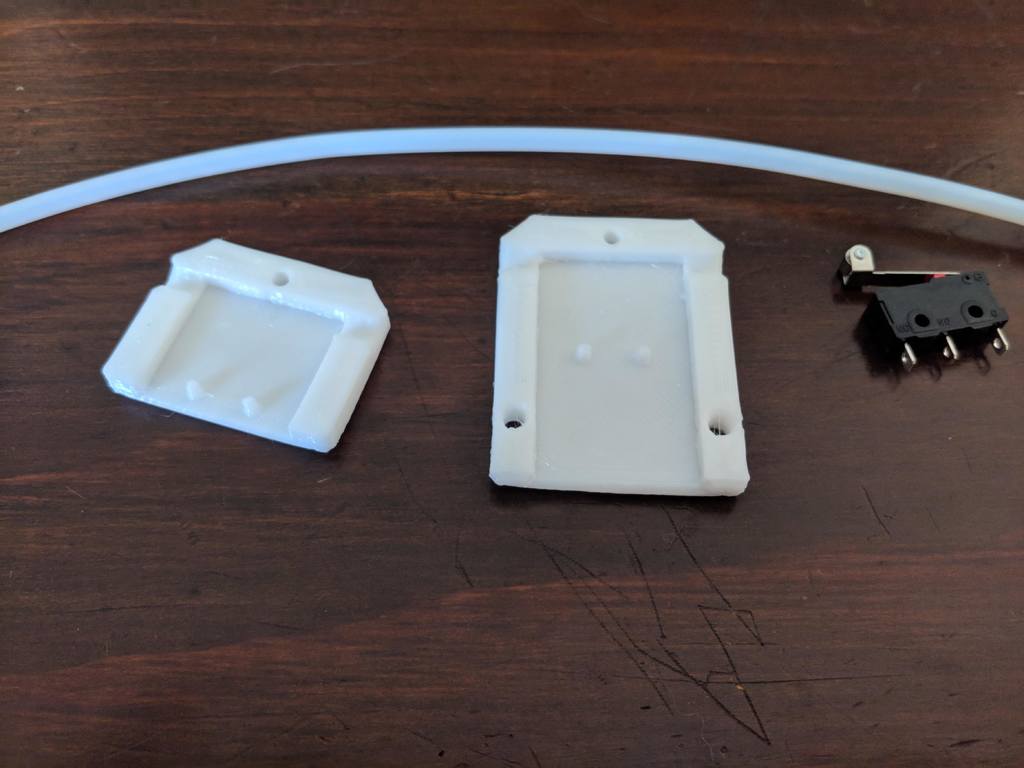 Frame Mount Filament Runout Sensor + Guide