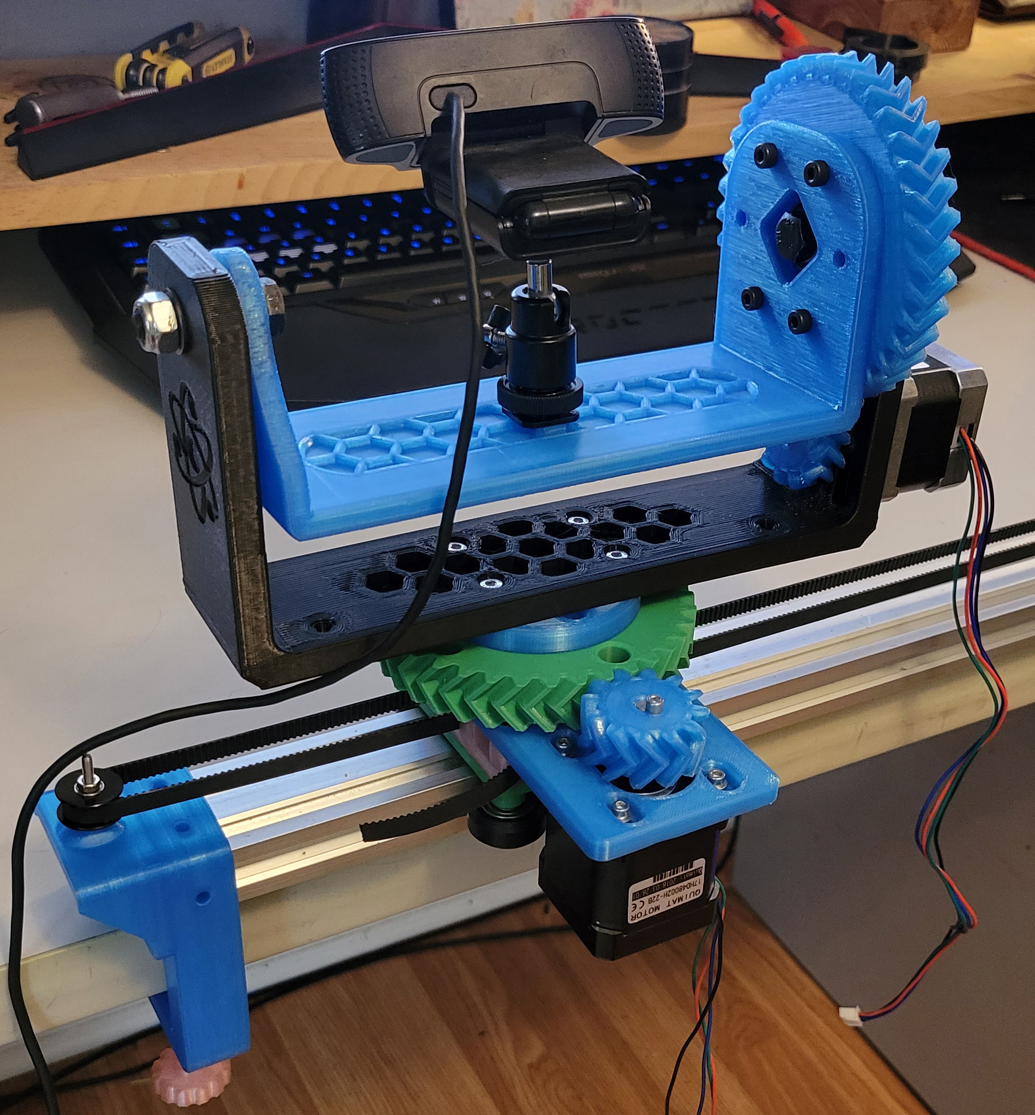 OpenSlider V0.4 - Camera Slider With Clamp