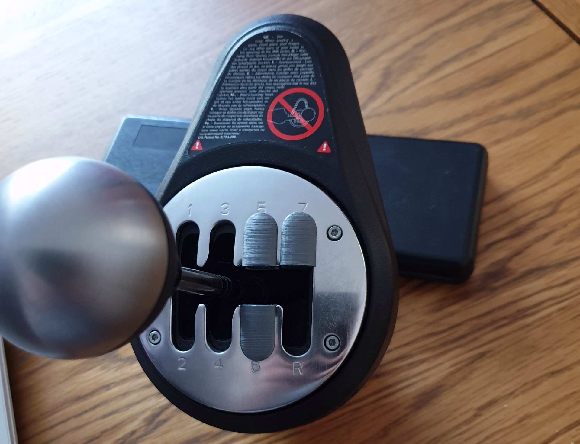 Thrustmaster TH8A gear shifter blockers